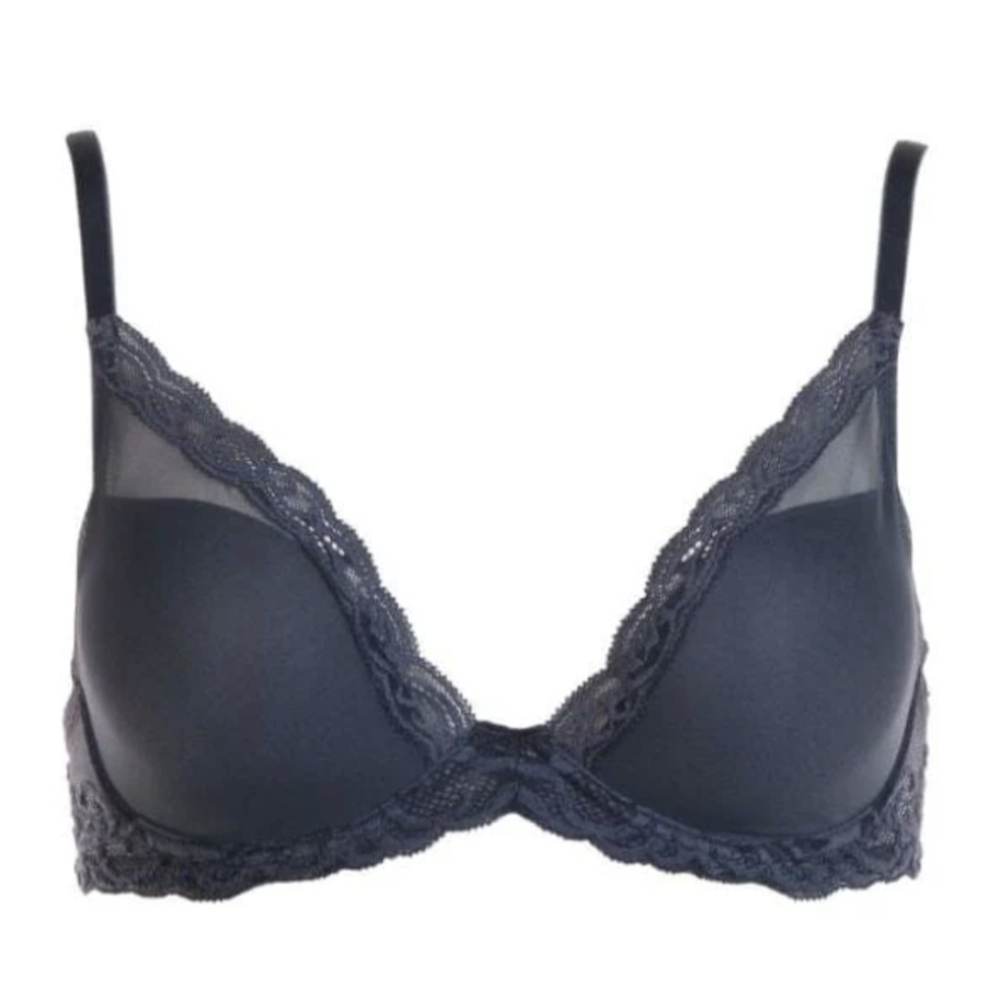 Natori Feathers bra, dark grey, 32G